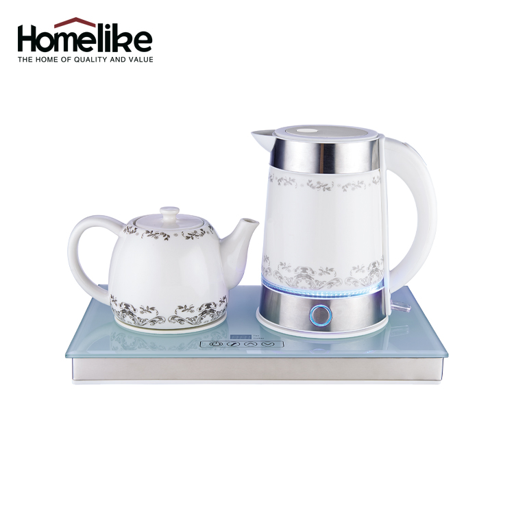 Coffee and Tea Machine Custom Automatic 1.7L Ceramic Kettle and Teapot Tea Maker