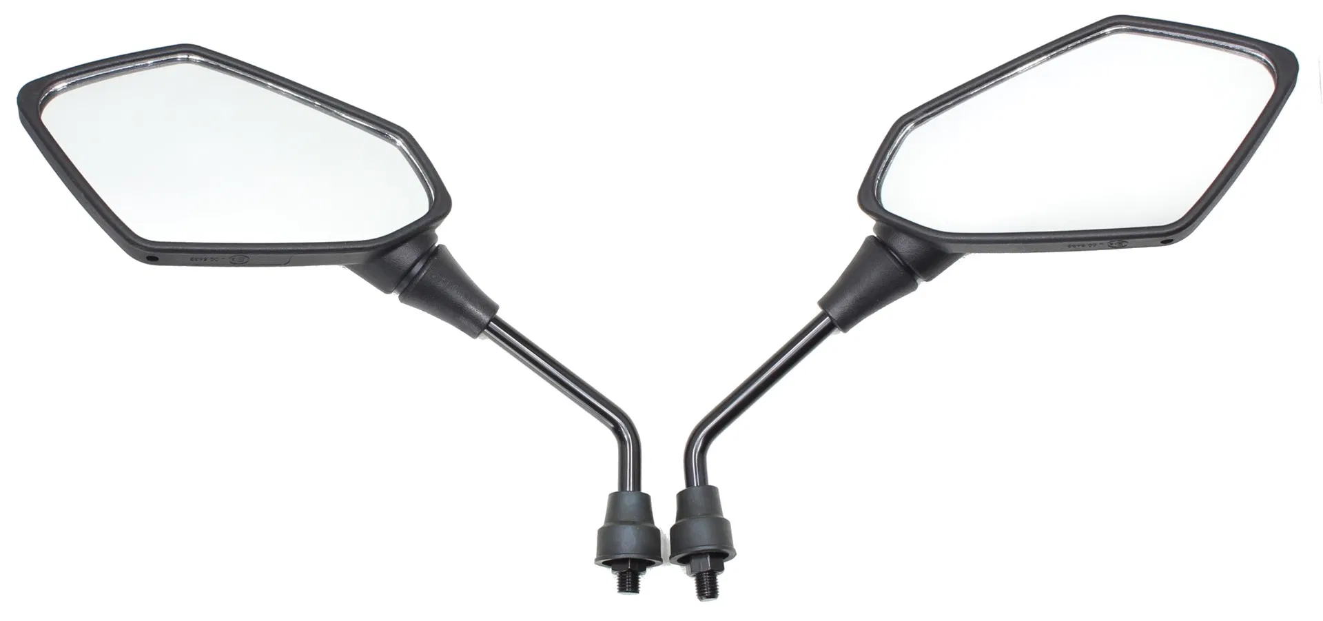 Классическое зеркало заднего вида для мотоцикла с маркировкой Emark/ECE