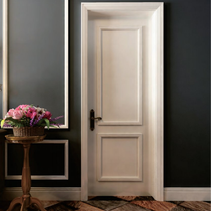 Kojo Top Selling Luxury Design Full Completed Panel WPC Door for Saudi Arabia