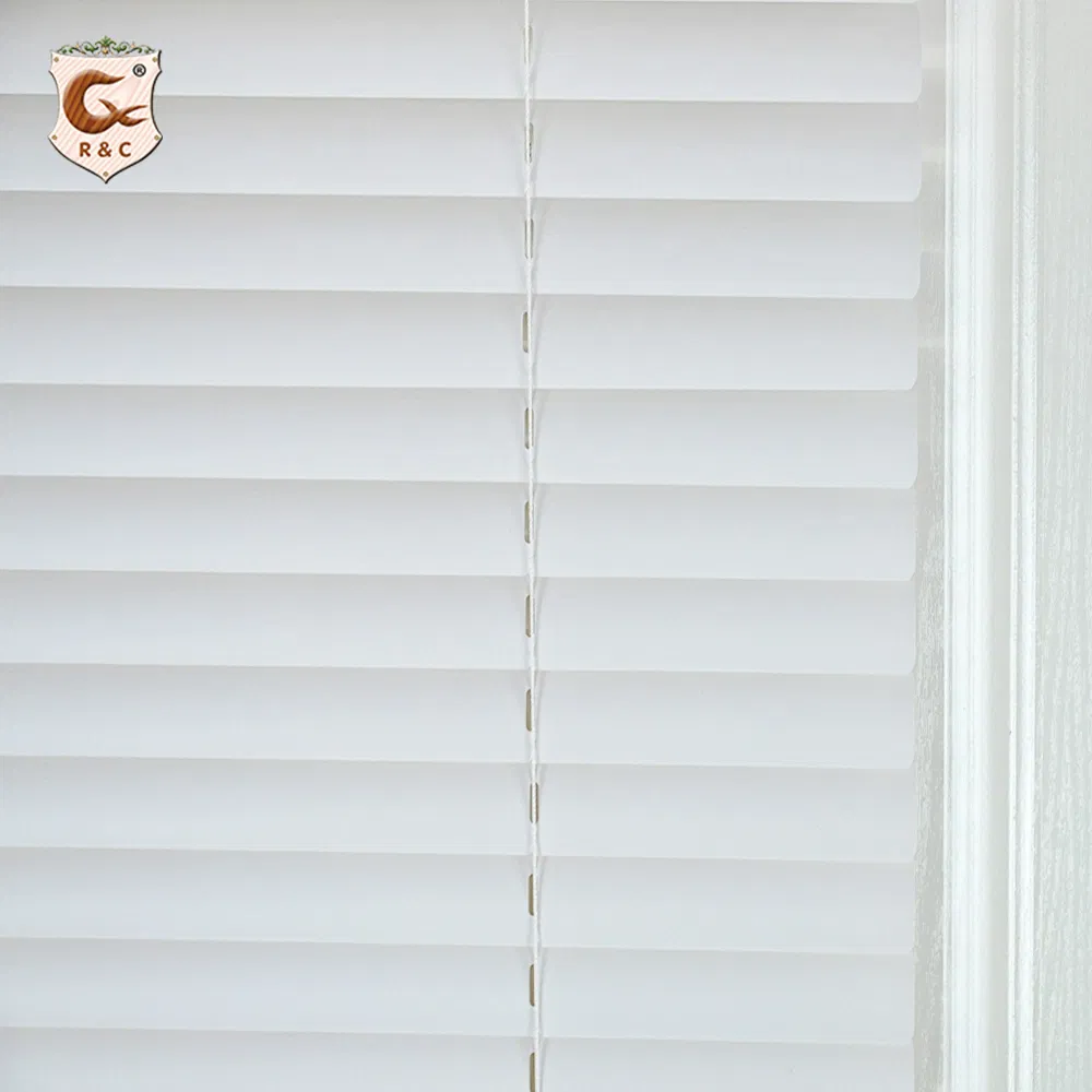 Manufacture Home Decor Window Blackout Cordless PVC Venetian Blinds