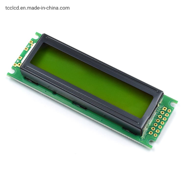 LCD модуль 16x2 желто-зеленый 1602