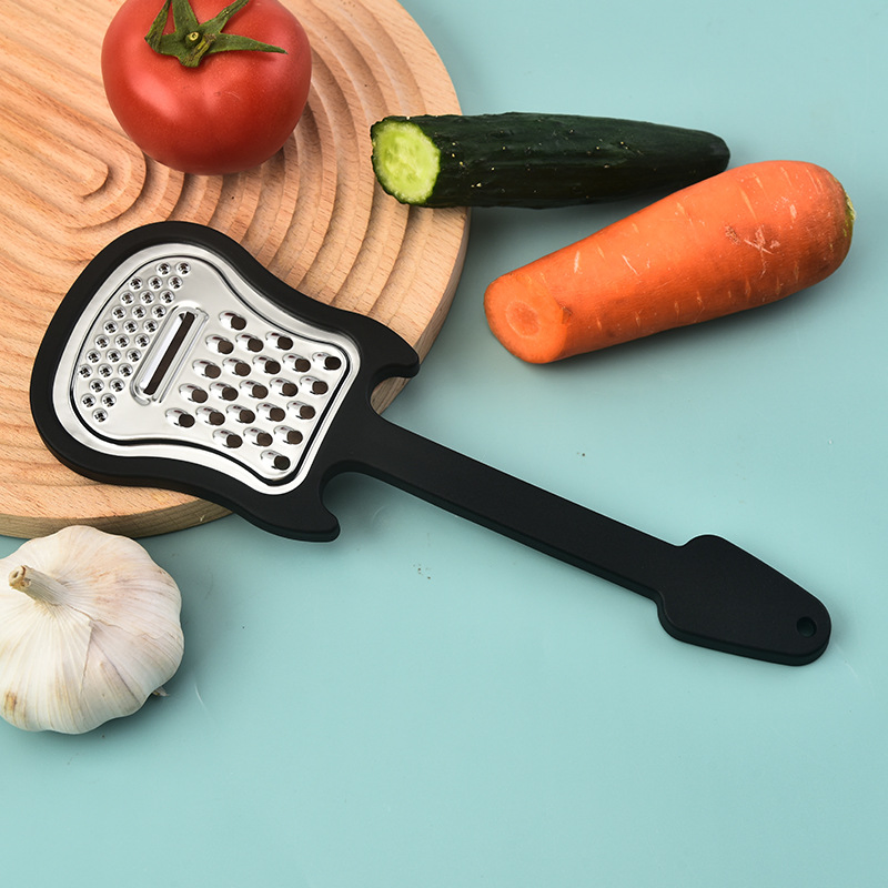 Electric Guitar Shape Kitchen Cheese Grater Musical Instrument Style Cooking Tool Wbb27606