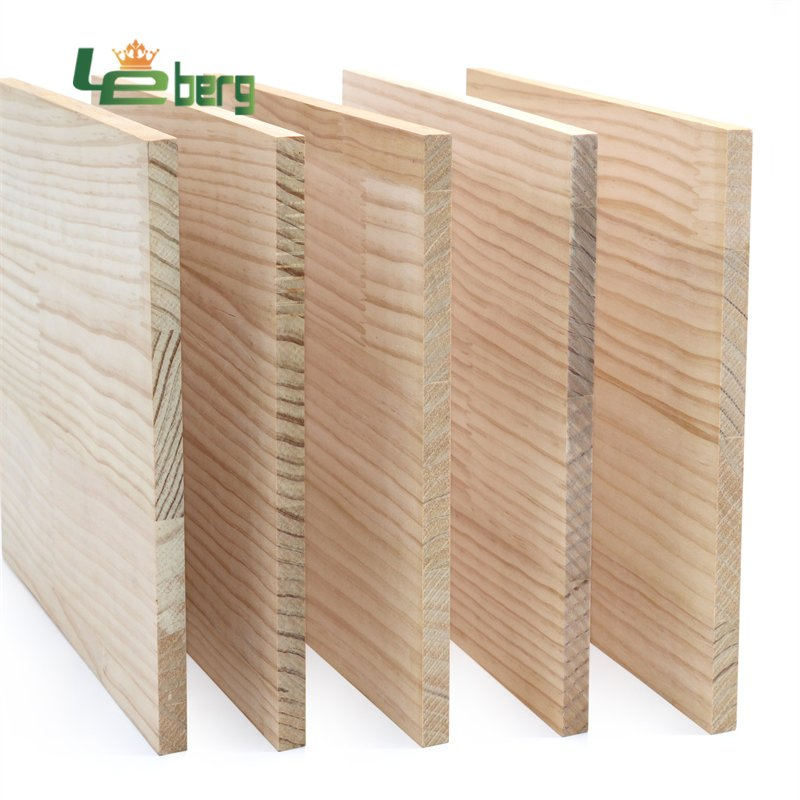 Factory Solid Wood Pine Paulownia Wood Finger Jointed Board for Furniture
