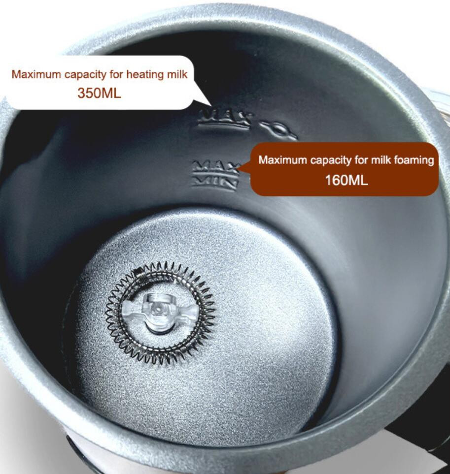 Custom Household 4 in 1 Electric Milk Frother Coffee Foam Maker with Strong and Large Capacity