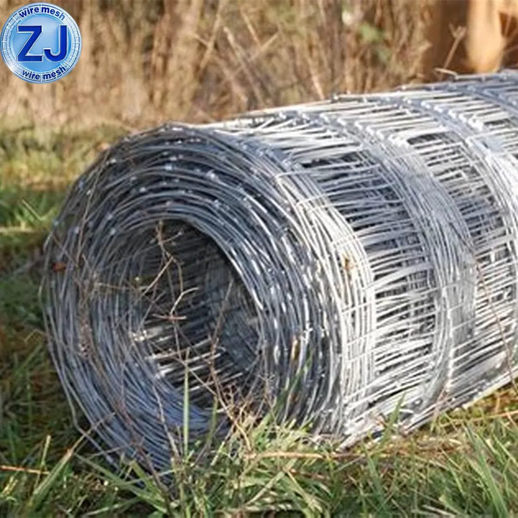 Customization Hot Dipped Galvanized Hinge Joint Field Pasture Fence Deer Fence Mesh for Horse or Goat