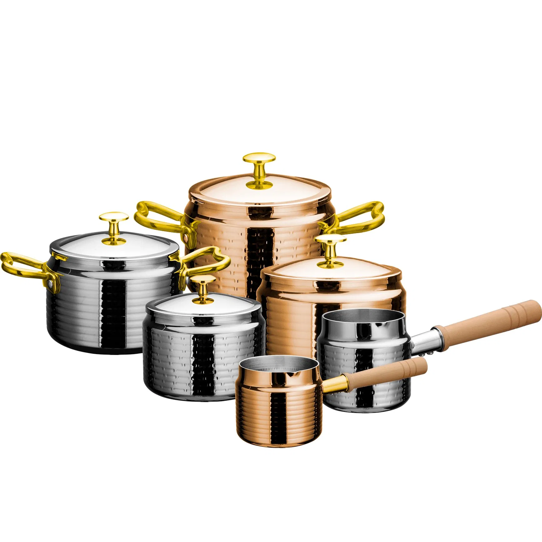 OEM Wholesale 8 Cm Induction Ready Bronze High Class Coffee Pot