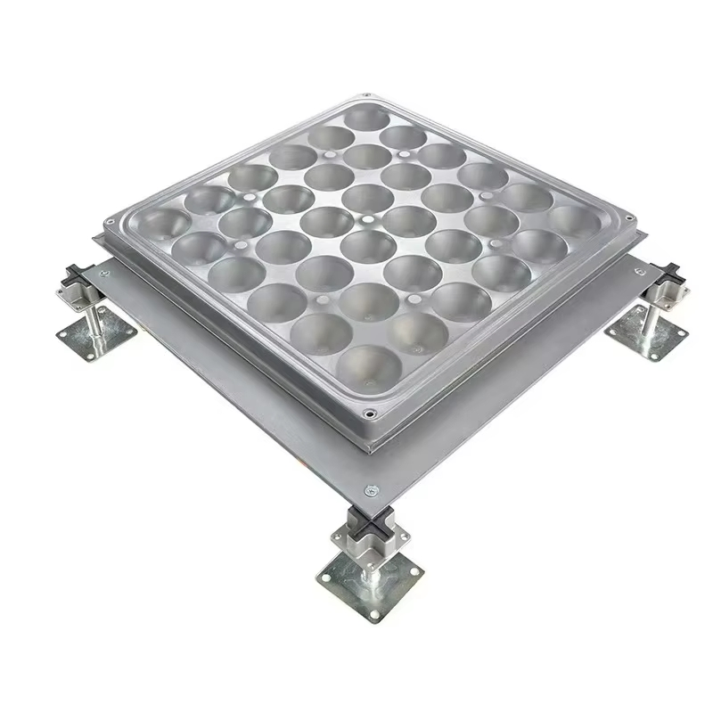OA 600 Anti-Static Steel Raised Floor for Office Buildings Metal Flooring Material