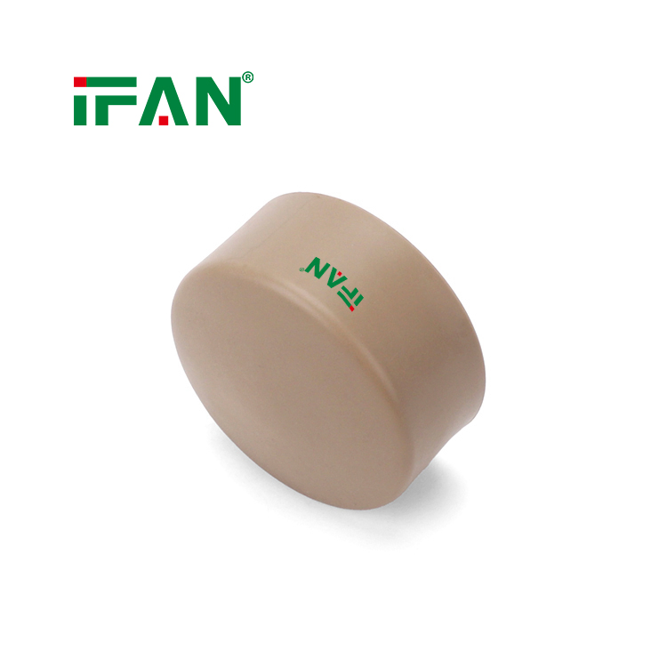 Ifan Factory Price PPR End Cap Libya Grey PPR Pipe Fitting Plastic PPR End Cap for Pipe