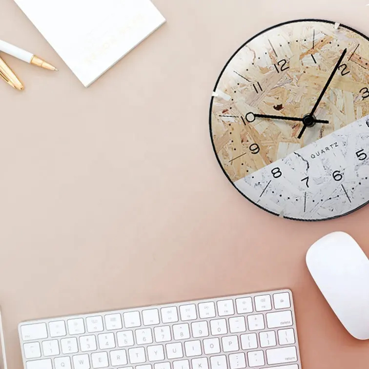 8 Inch Assort Clock Dial Multi-Function Wall Clock and Table Clock for Home Decoration