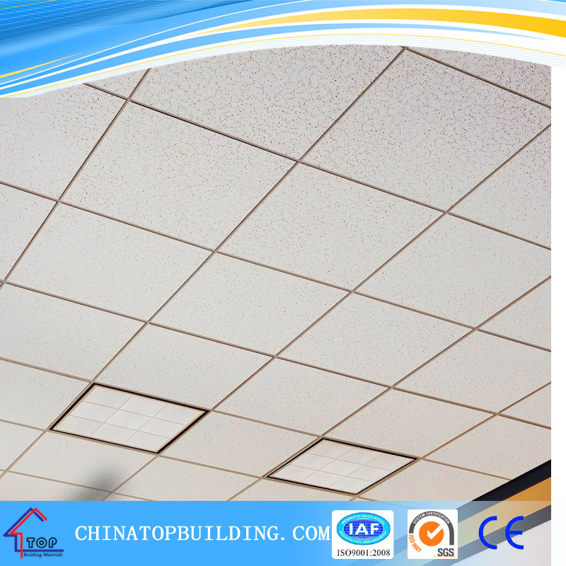 12mm Worm Design Mineral Fiber Ceiling Board