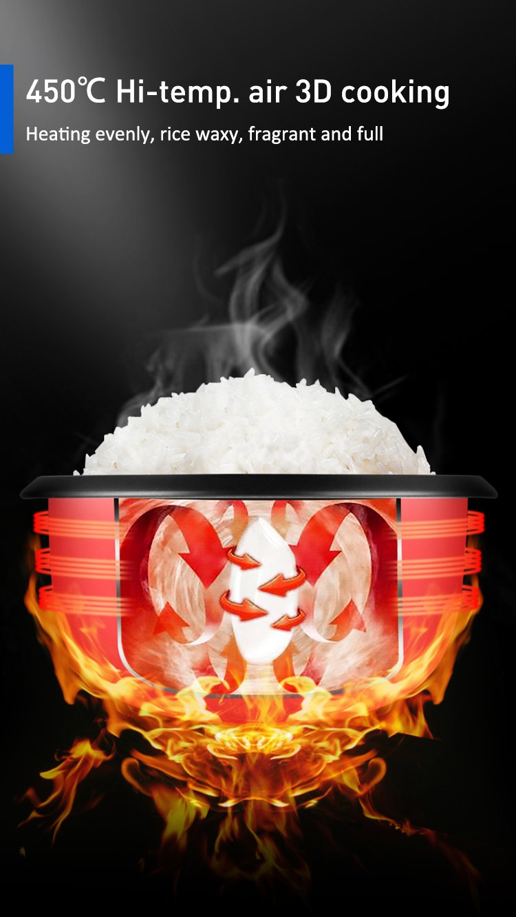 Large Capacity Air Rice Cooker for Effortless Cooking 30L Efficient Cooker