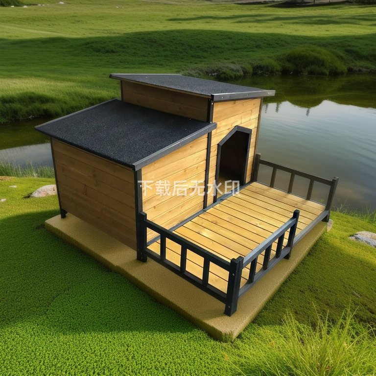 Weatherproof Cat Cabin for Garden or Patio Feline Retreat