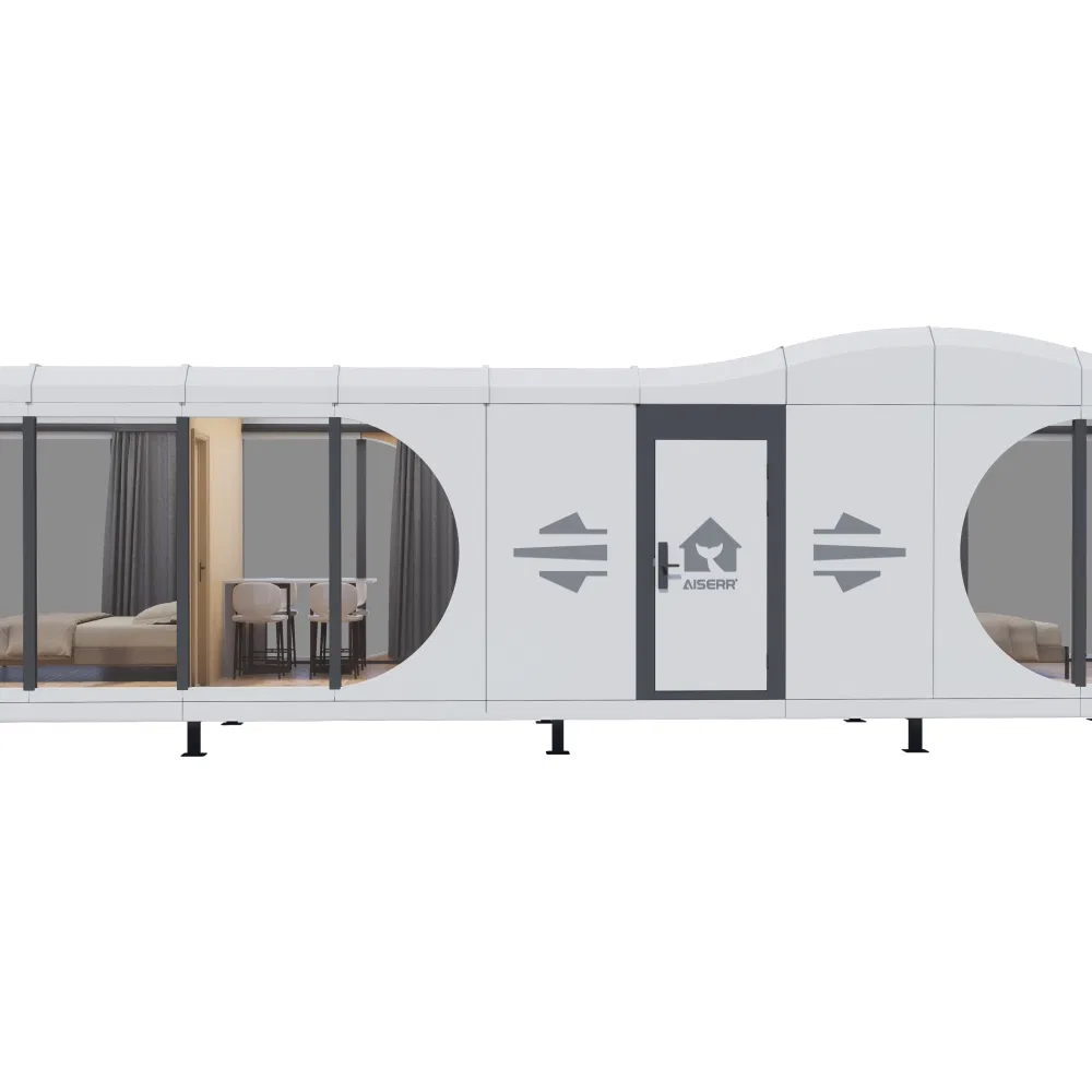 Stylish Tiny House for Vacation Communities with Smart Home Features and Modern Aesthetics