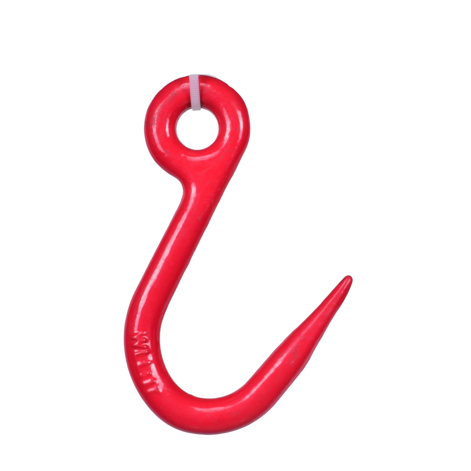 1 Ton G80 Lifting Crane Steel Pipe Hook for Lifting Hoist