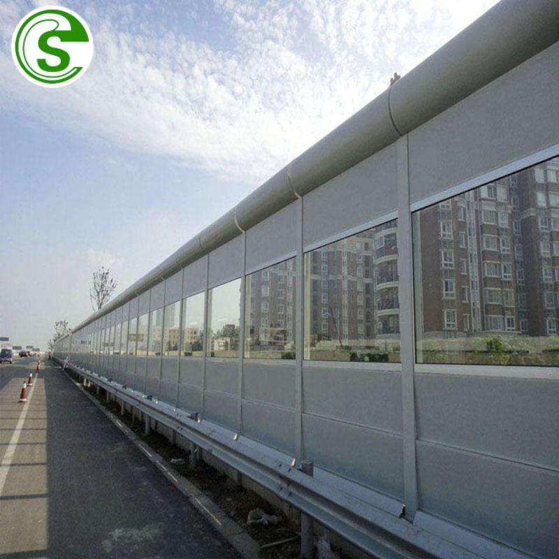 Traffic Perforated Noise Reduction Barrier Fences Sound Proof Barrier Panel for Sale