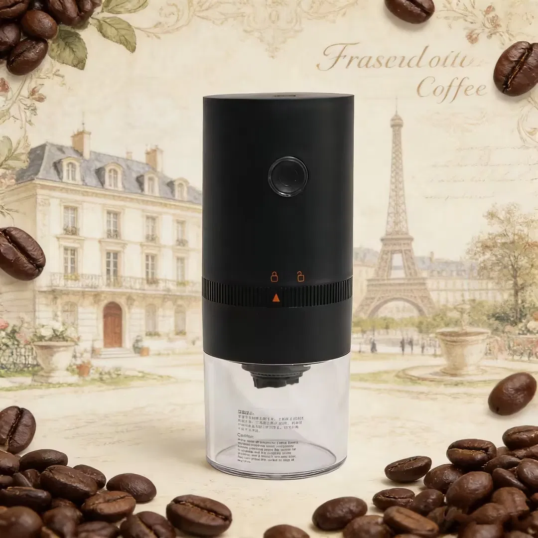 Portable Electric Coffee Grinder USB Rechargeable Coffee Grinder Small Machine Instagram Style