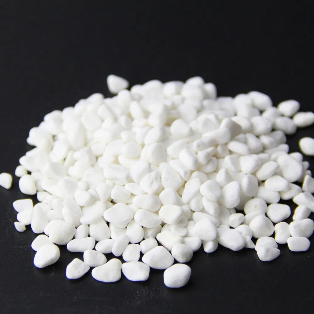 White Snowflake Pebbles Succulent Potting for Courtyard Landscaping Fish Tank Flower Stone