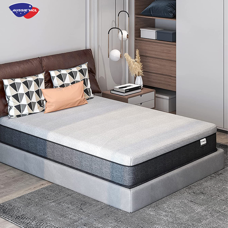 Modern Wholesale Home Hotel Furniture Pocket Spring Bed Mattress in Box Colchones Hybrid Gel Memory Foam Queen King Latex Foam Mattress
