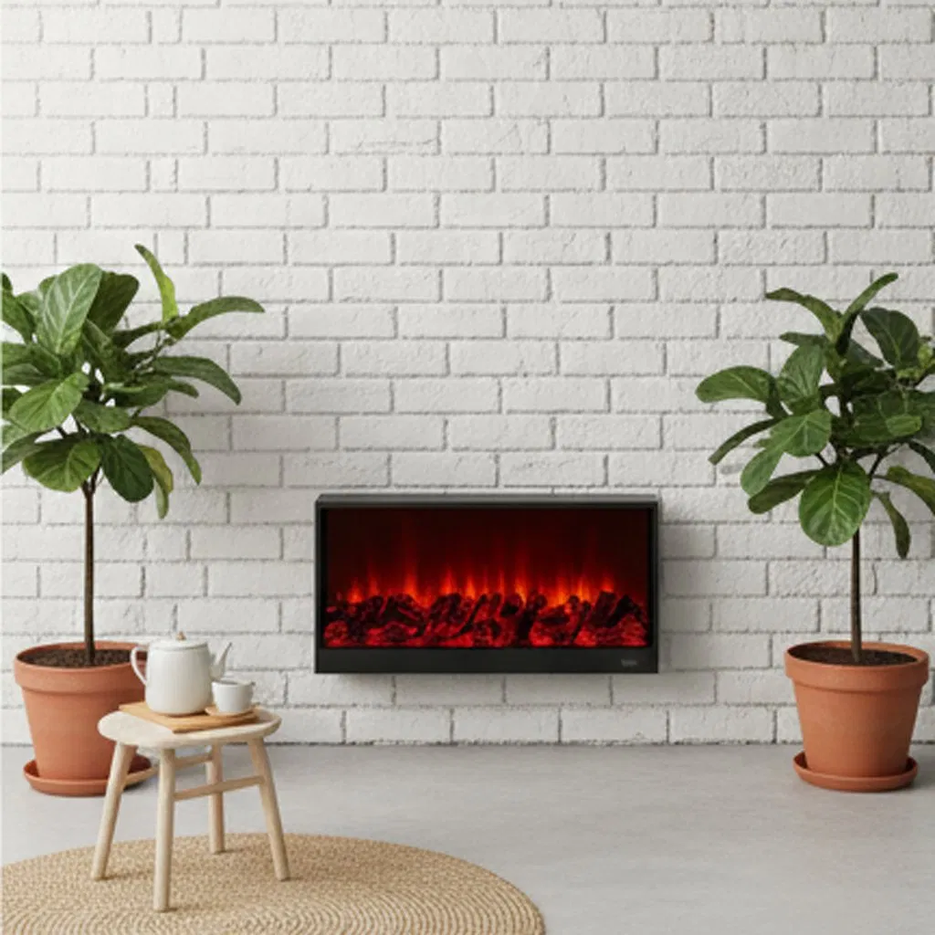 Modern Electric Fireplace 1800mm X 500mm for Cozy Ambiance