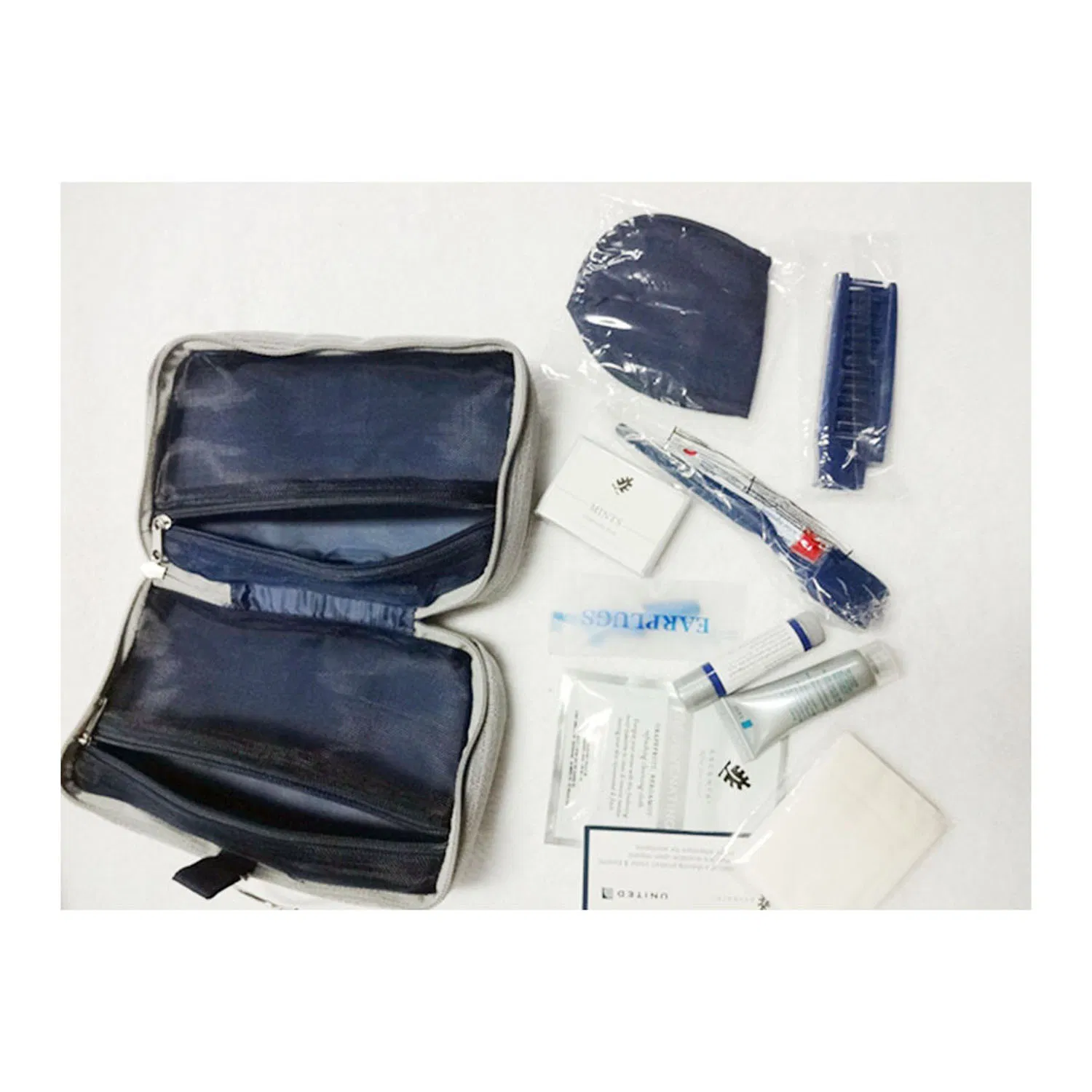 Travel Kit for Kids Airline Toothbrush and Toothpaste Airline Amenity Bag