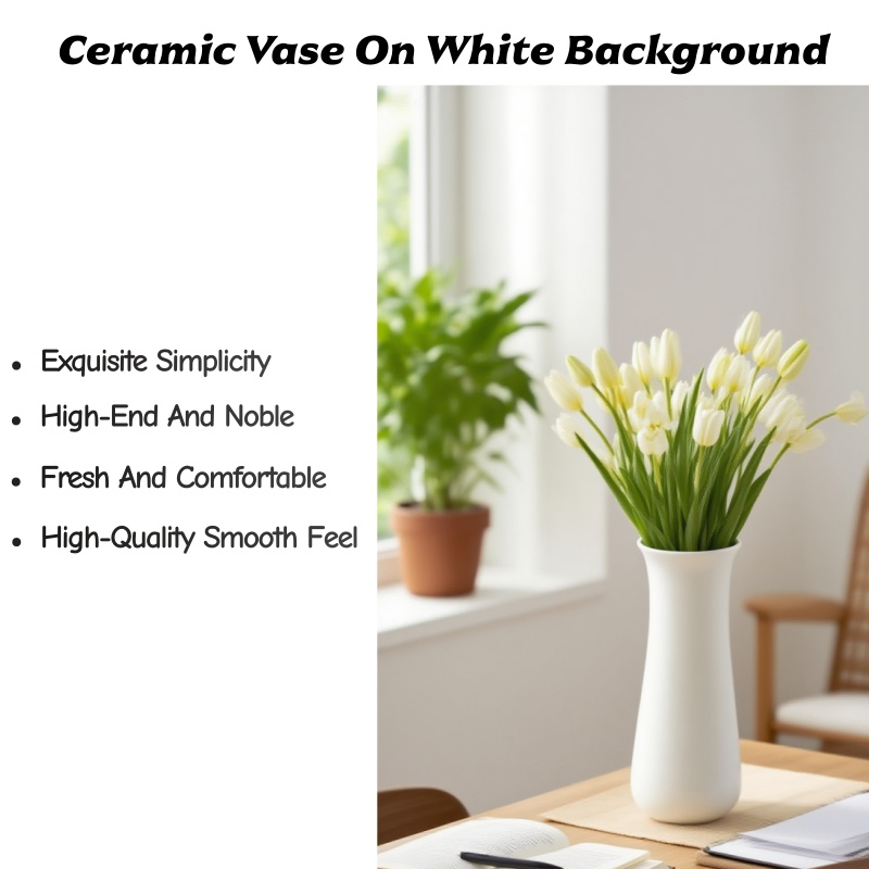 Ceramic Source Factory Customized Fine Blanc De Chine to Design Art Ceramics