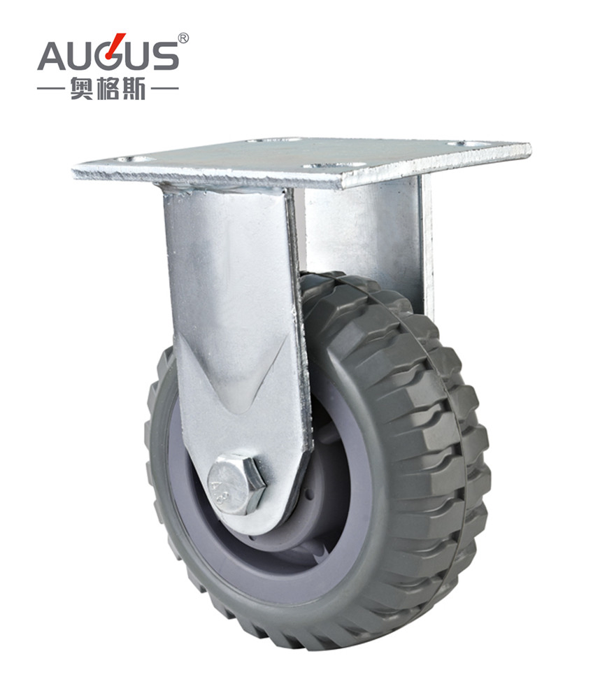 4 5 6 8 Inch Heavy Duty Caster Wheel PU Industrial Caster