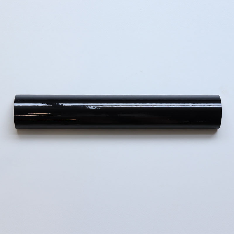 Bathroom Glazed Surface Black Inside Corner Ceramic Semicircle Waist Line Trim