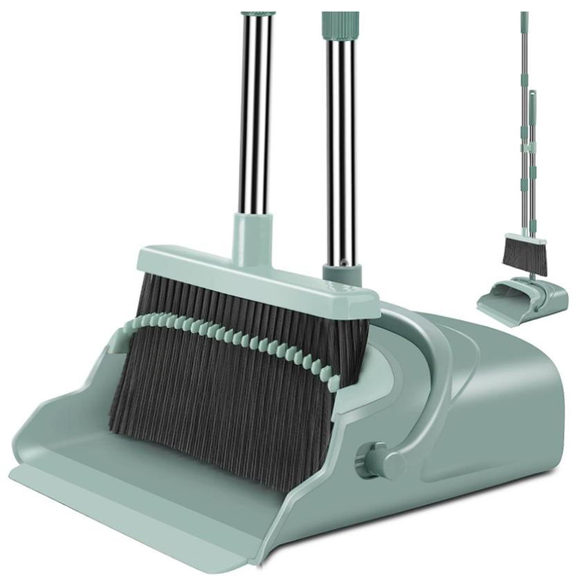 Large Size and Stiff Broom Dust Pan with Long Handle