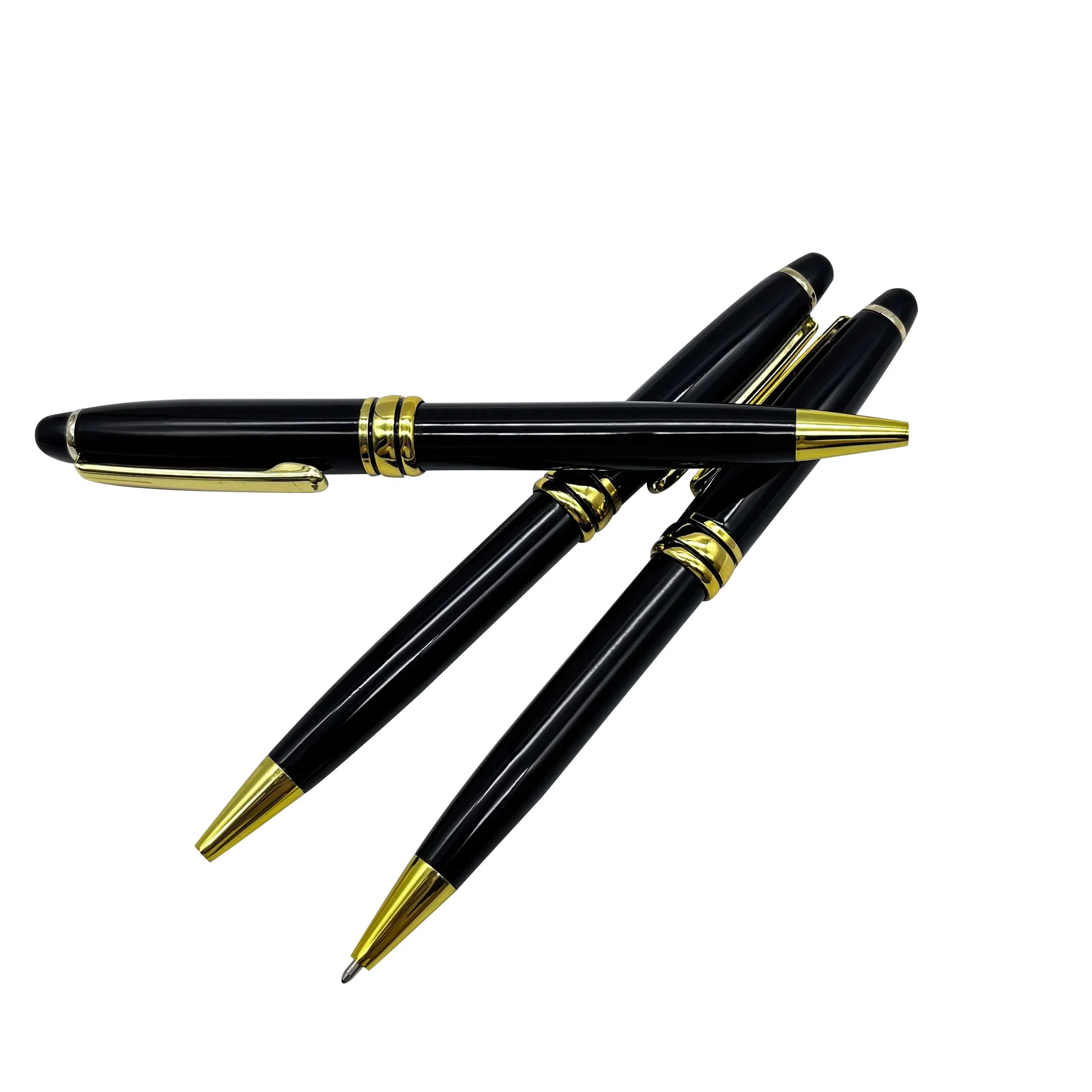 Cheap Promotional Metal Pen with Custom Logo Ballpoint Pens Office Hotel Use