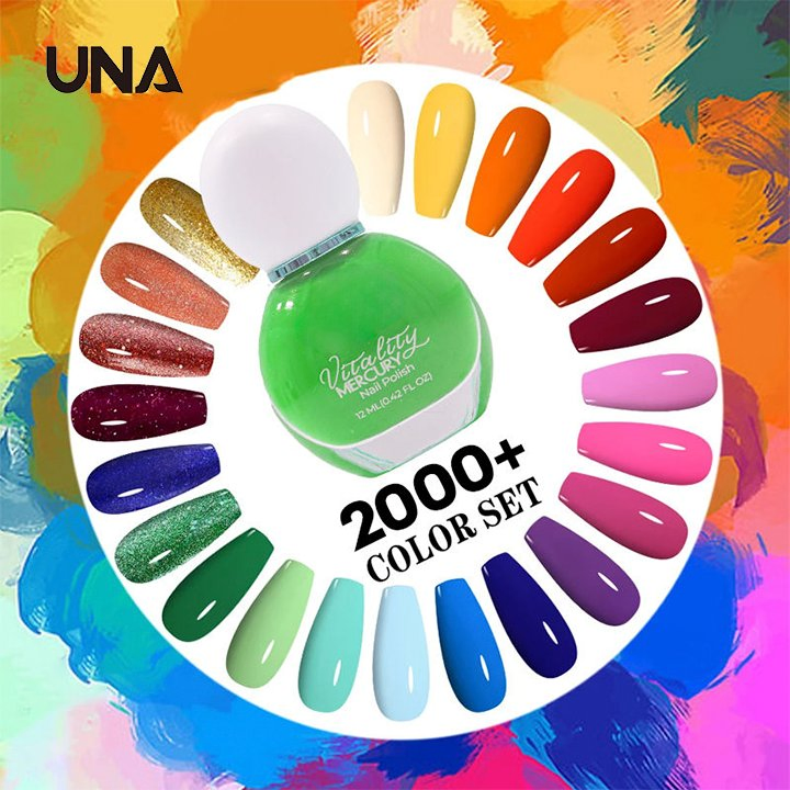 3000 Factory Direct 3000 Color Non-Toxic Milky White Nail Polish for Children Fast Drying Peel-off Feature