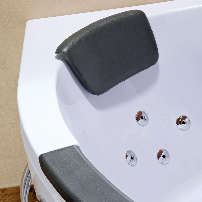 Угловая гидромассажная ванна Lante TLP-632 с пневмокнопкой