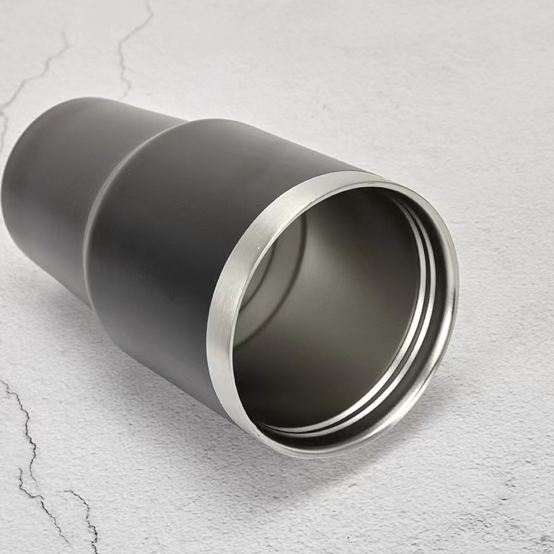 Wholesale Custom Stainless Steel Insulated Car Tumbler Double Wall Vacuum Coffee Travel Mug Tumbler Water Bottle with Handle and Straw