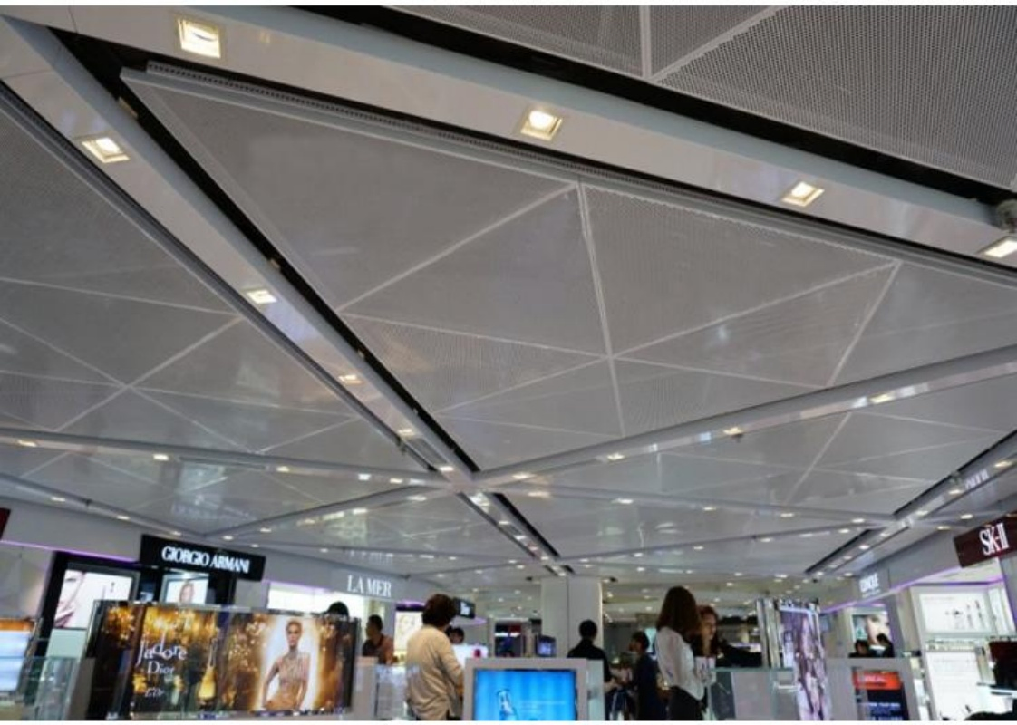 Construction Profile Aluminum Expanded Metal Mesh for Construction Ceiling