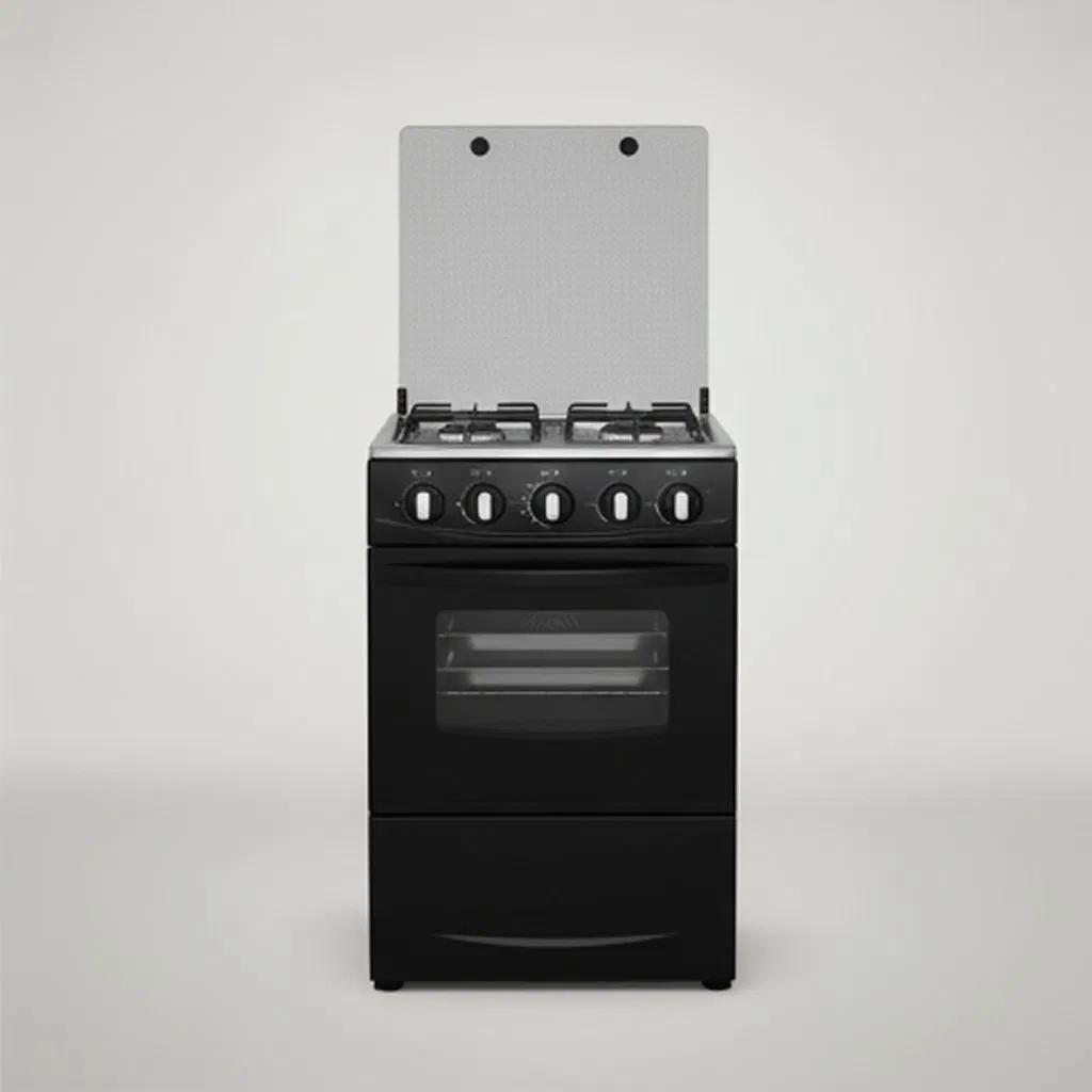 20inch African Style Black Freestanding Oven - Commercial Kitchen Appliance