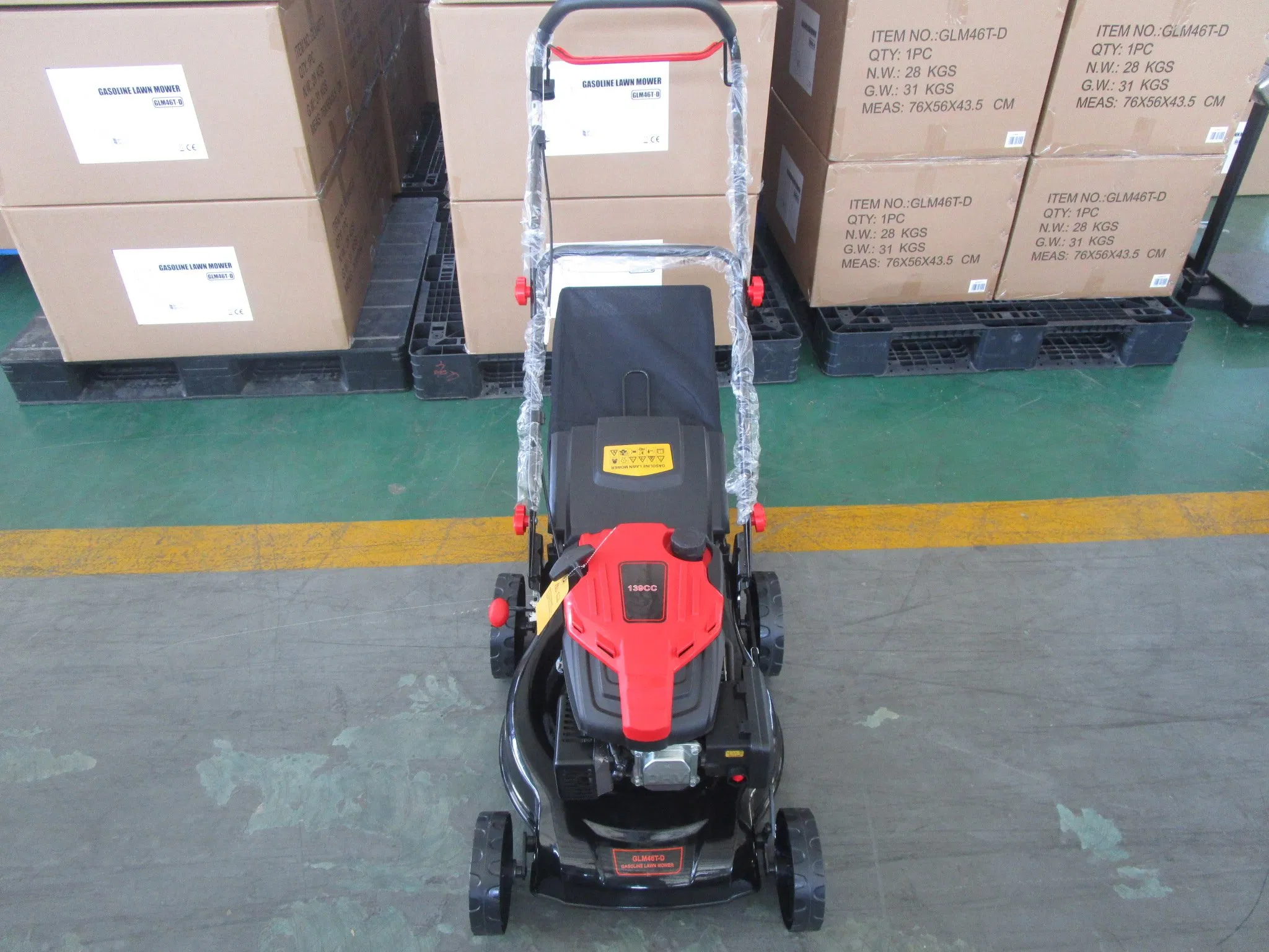 Garden Tool 18 Inch Adjustable Cutter 139cc Self-Propelled Gasoline Lawn Mower (GLM46Z-D)