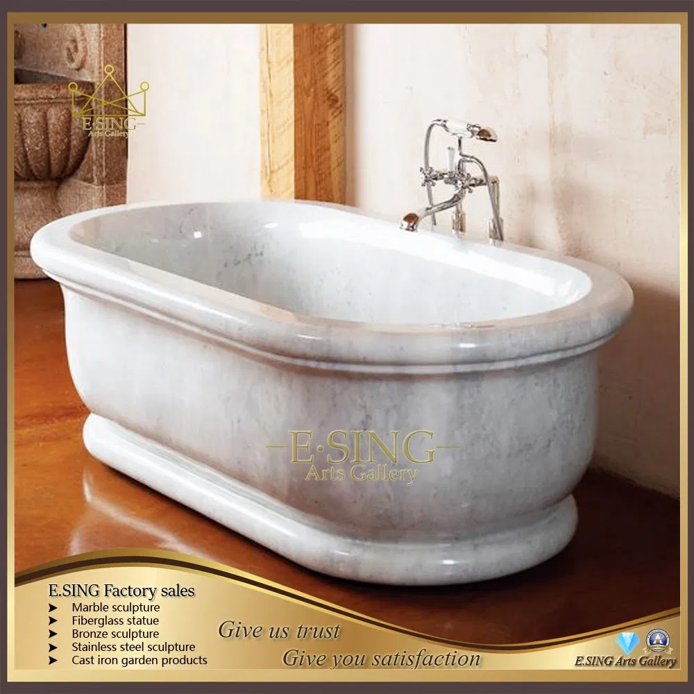 Мраморная ванна ручной работы для ванной комнаты