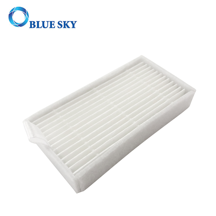 White Square HEPA Filter for Ilife V3 V3s V5 V5s PRO Robot Vacuum Replacement Accessories