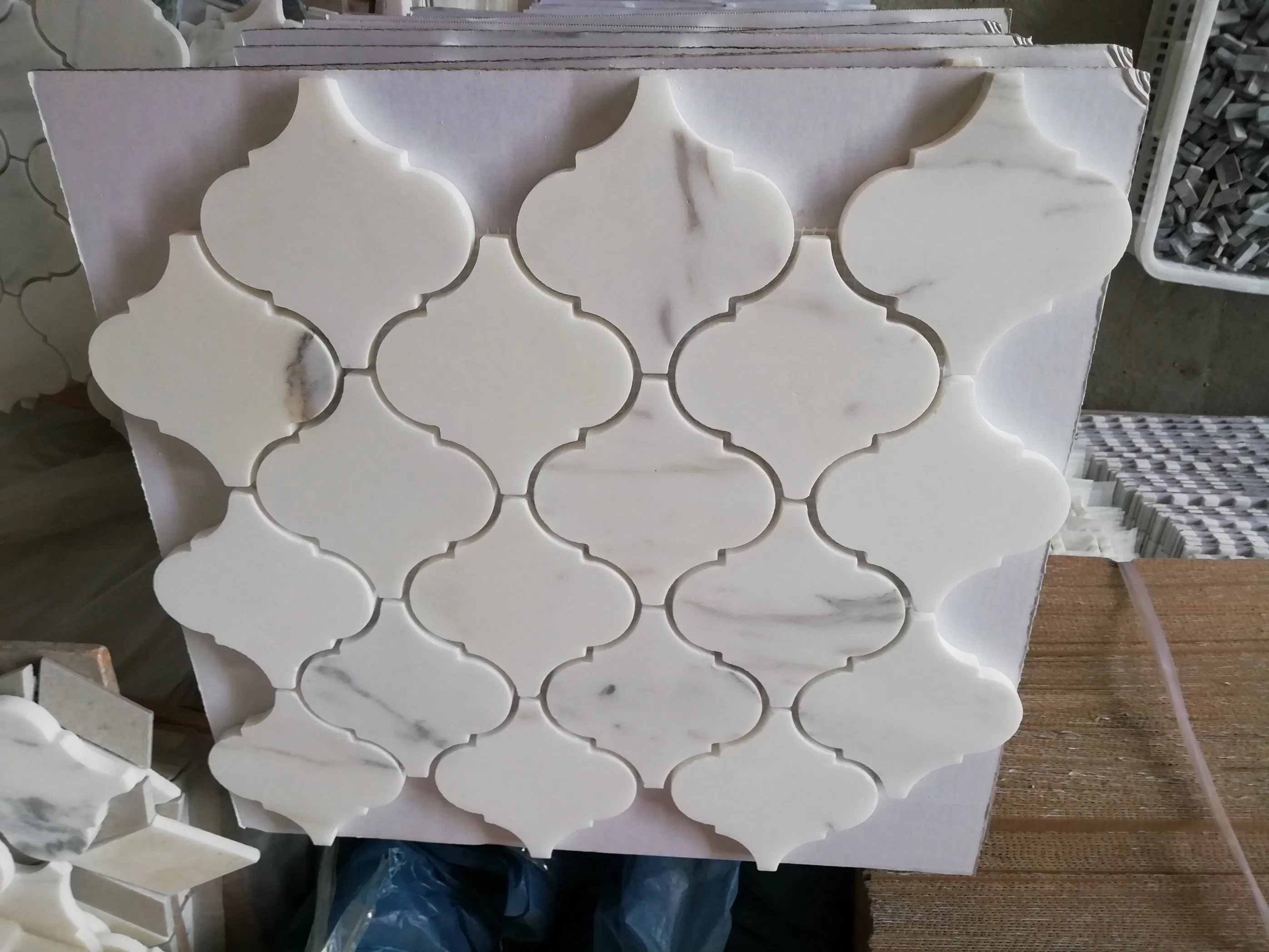 Мозаика для кухни Lantern, мраморная плитка