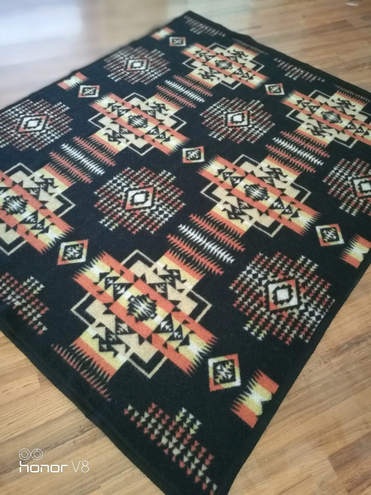 Wool Jacquard Warming High-End Blanket