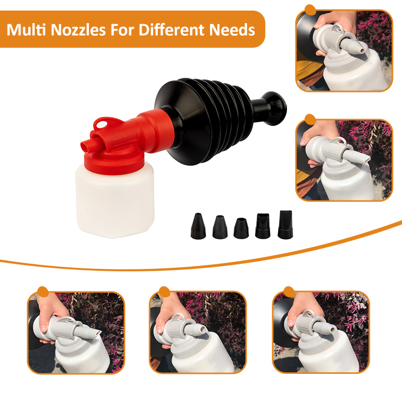 Hot Sale Pest Control Sprayer Garden Insecticide Powder Duster with Extension Nozzles