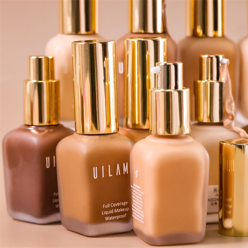 Professional Private Label Vegan Cosmetics Makeup Full Coverage Matte Waterproof Liquid Foundation