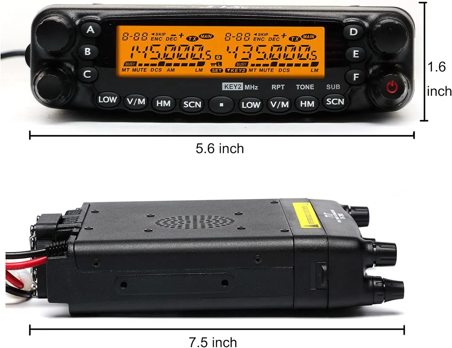 Мобильная радиостанция TYT TH-7900 50W, VHF/UHF