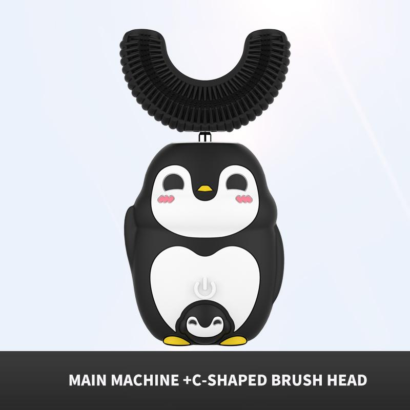 Cartoon Little Elephant Toothbrush Promotion U Shaped Electric Toothbrush for Children