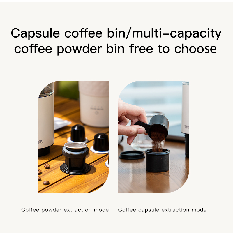 Yardforce USB Stainless Steel Portable Espresso Coffee Machine for Car or Outdoor