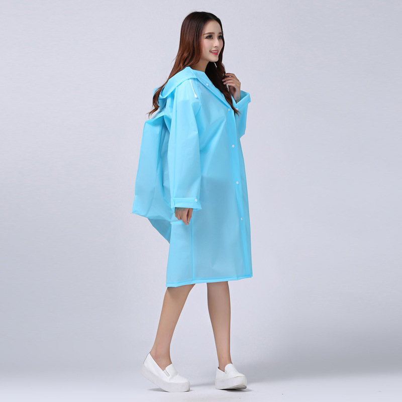 New Design Thickened EVA Translucent Raincoat Travel Trekking Mountaineering Raincoat