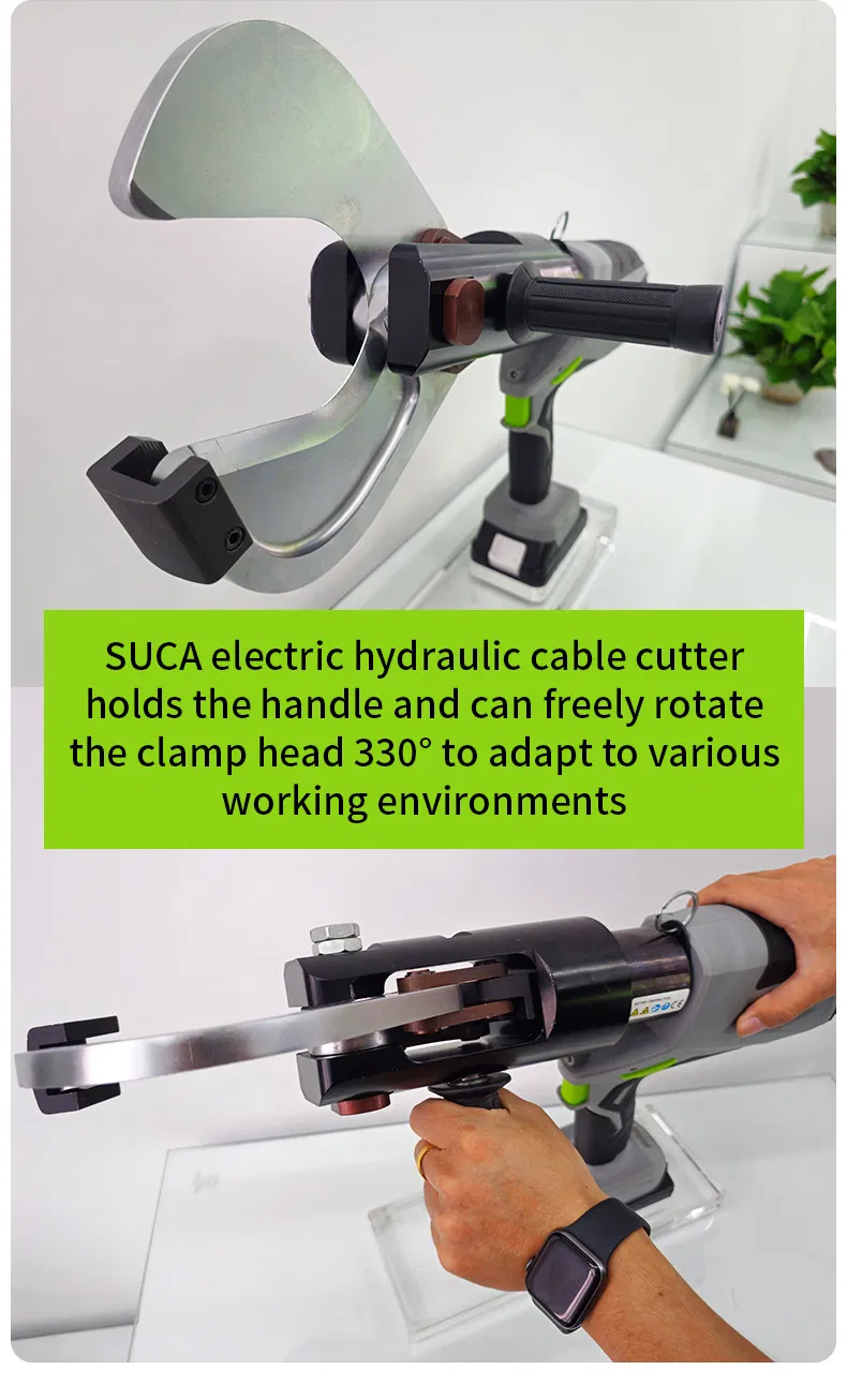 Electric Wire Cutters Hydraulic Cable Cutter and Cordless Powered Wire Cutting Battery Cable Cutting Machine