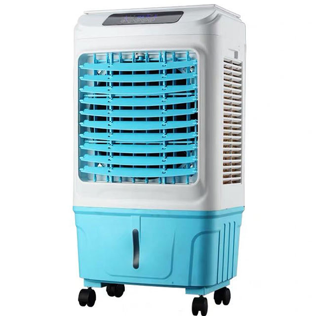 Solar Panel Cooler Evaporative Cooling Mobile Air Cooler for Indoor and Outdoor