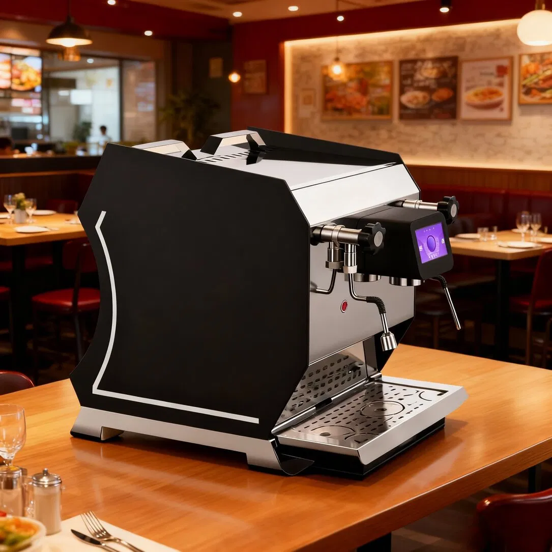 Compact Commercial Espresso Machine for Food Trucks and Mobile Coffee Bar Setups on The Go