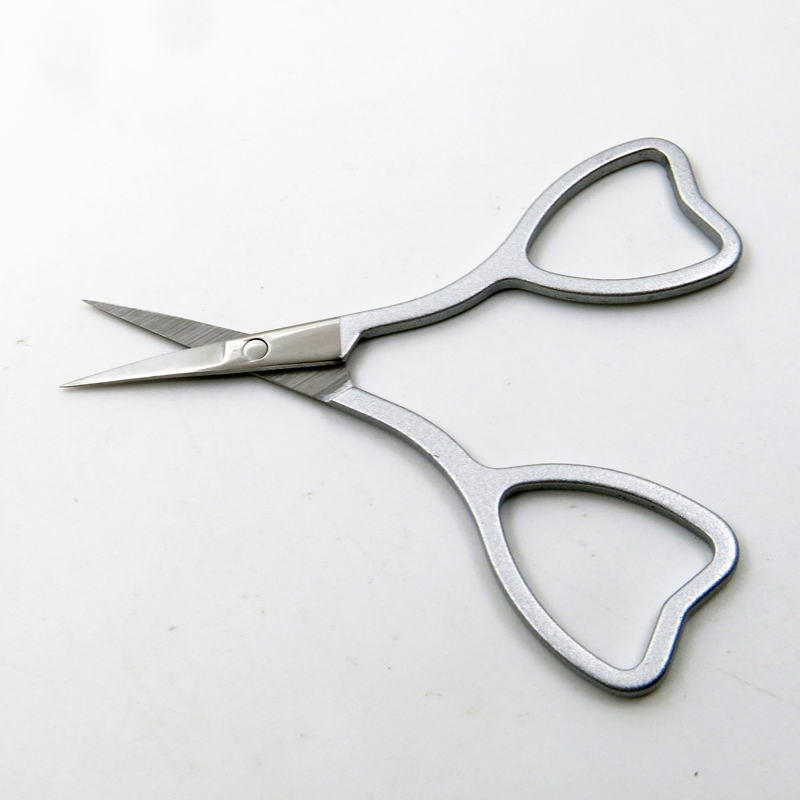 OEM Your Logo Beauty Makeup Scissors Facial Trimming Tweezers Portable for Promotion Gift