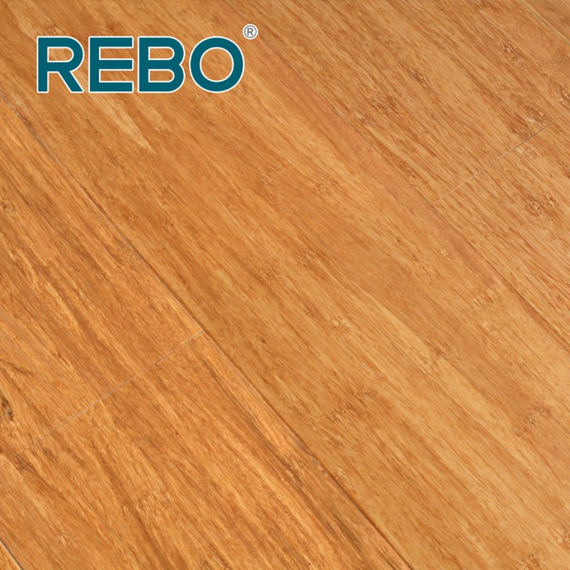 Water Resistant Strand Woven Bamboo Pressing Flooring Board No Formaldehyde